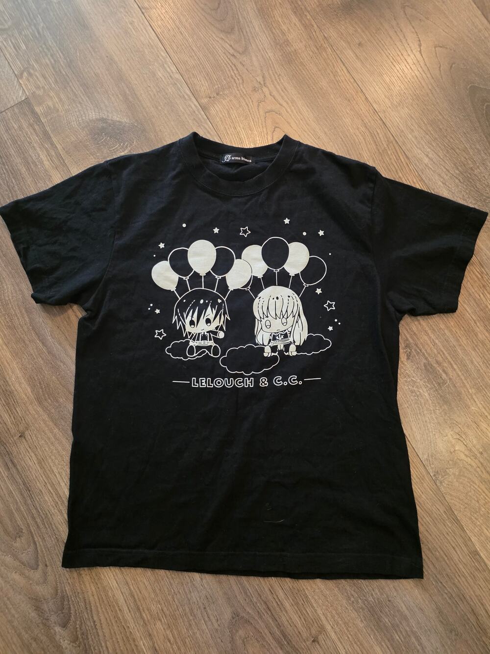 Arma Bianca Code Geass Lelouch & C.C. Balloon Graphic Tee